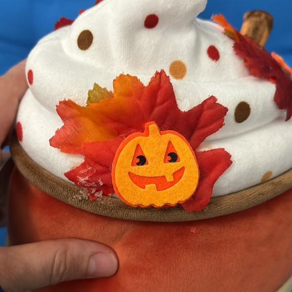 Original Squishmallows Mead Size 7 “inch Harvest AppleCider NWTS HalloweenThemed - Picture 8 of 16